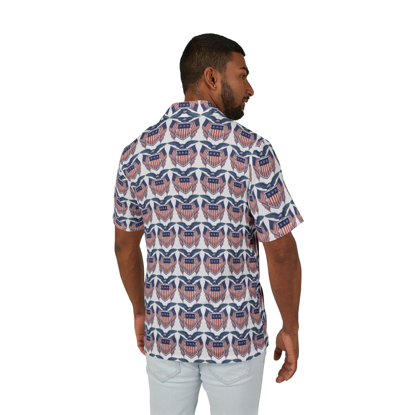 American Eagle Hawaiian Camp Shirt