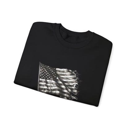 Old Glory Crewneck Sweatshirt (Unisex)