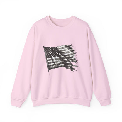 Old Glory Crewneck Sweatshirt (Unisex)