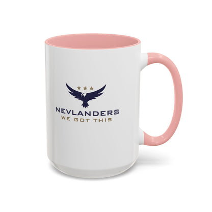 Nevlanders Accent Ceramic Coffee Mug (New Colors)
