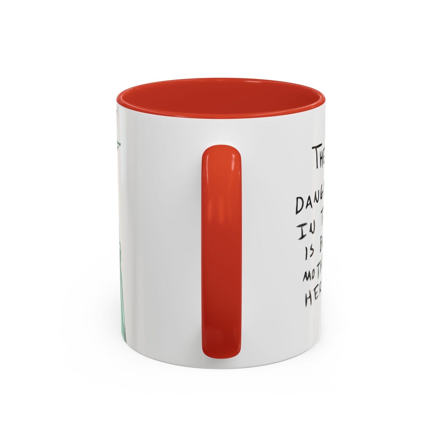 Nevs Momma Liberty Accent Ceramic Coffee Mug (New Colors)