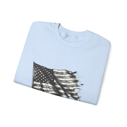 Old Glory Crewneck Sweatshirt (Unisex)