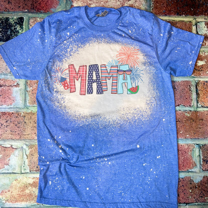 Mama Bleached Graphic Tee