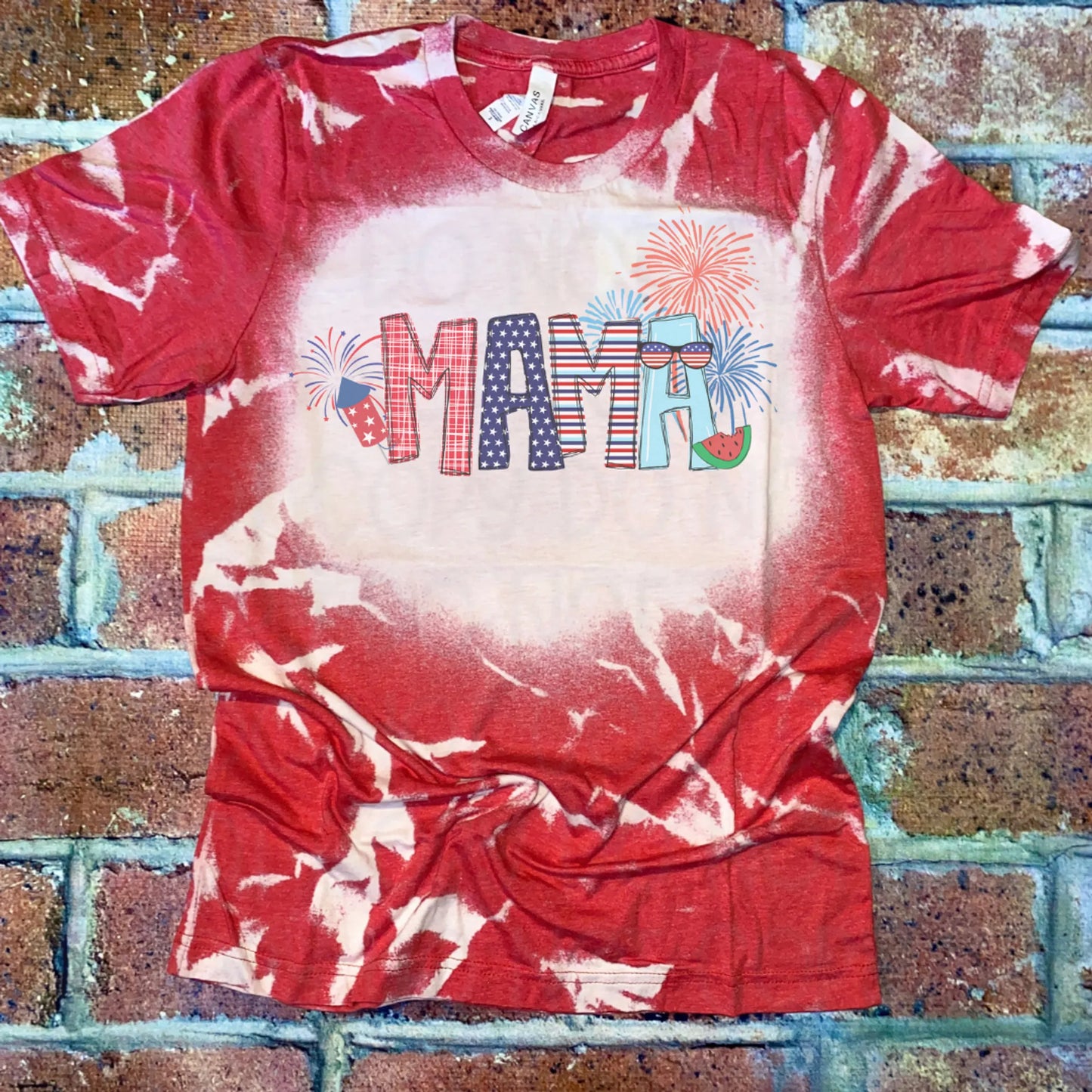 Mama Bleached Graphic Tee