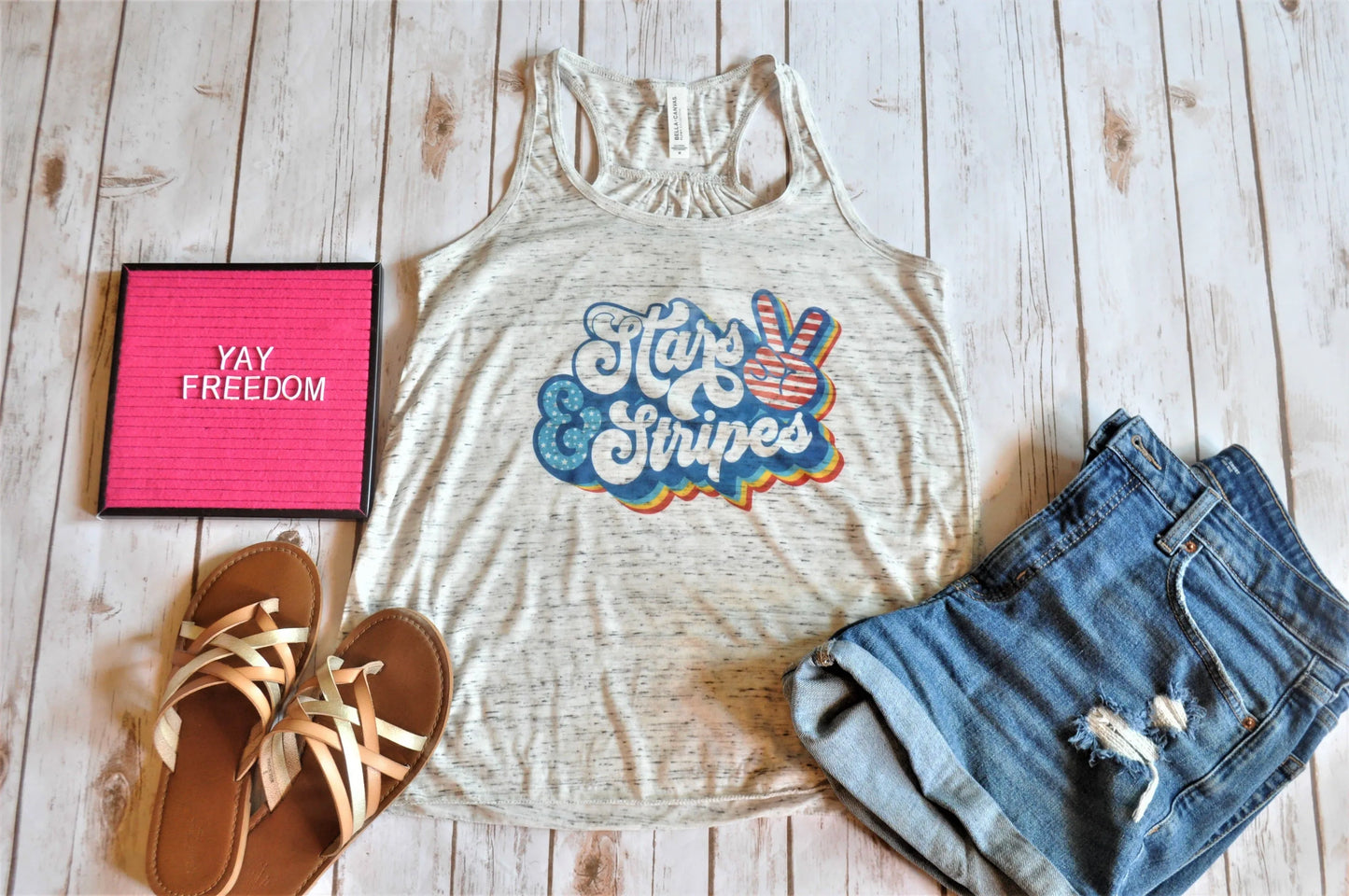 Stars and Stripes Women's Tank Top