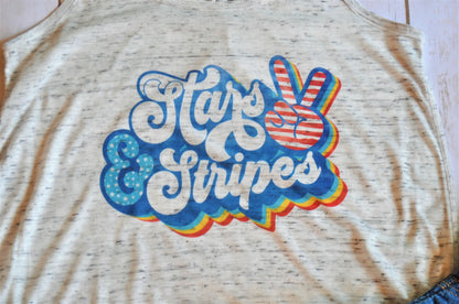 Stars and Stripes Women's Tank Top