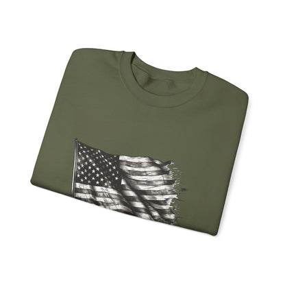 Old Glory Crewneck Sweatshirt (Unisex)