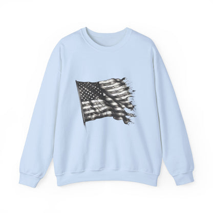 Old Glory Crewneck Sweatshirt (Unisex)