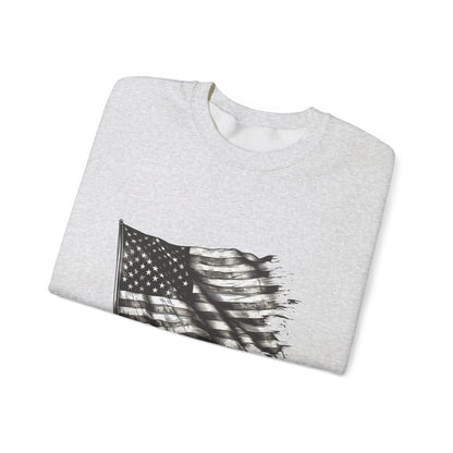 Old Glory Crewneck Sweatshirt (Unisex)