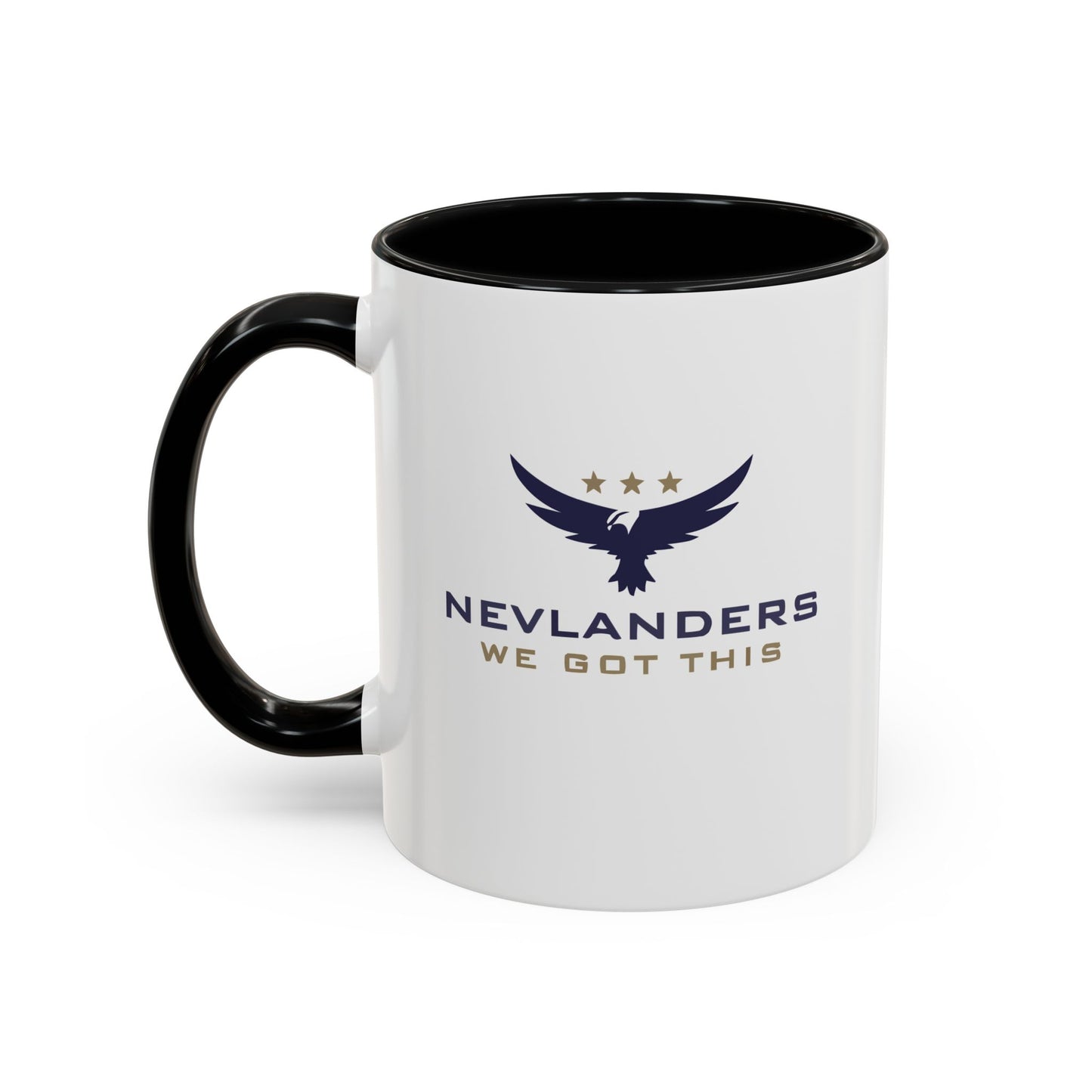 Nevlanders Accent Ceramic Coffee Mug (New Colors)