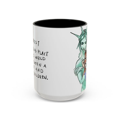 Nevs Momma Liberty Accent Ceramic Coffee Mug (New Colors)