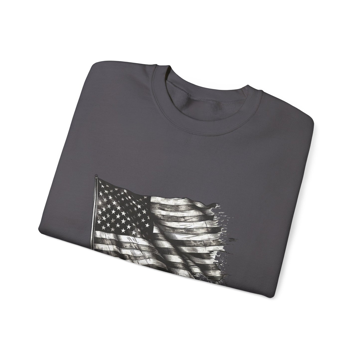 Old Glory Crewneck Sweatshirt (Unisex)