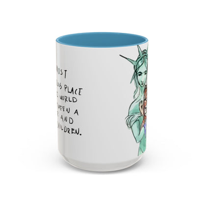 Nevs Momma Liberty Accent Ceramic Coffee Mug (New Colors)
