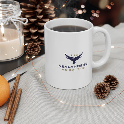 Nevlanders White Coffee Mug