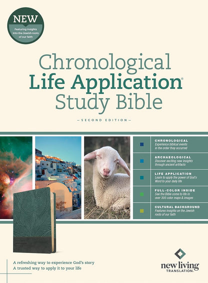 NLT Chronological Life Application Study Bible, Second Edition