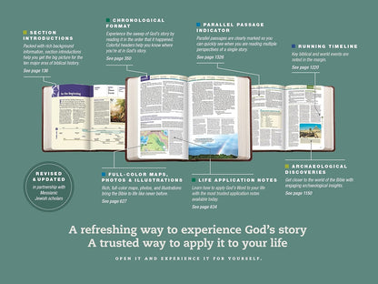 NLT Chronological Life Application Study Bible, Second Edition