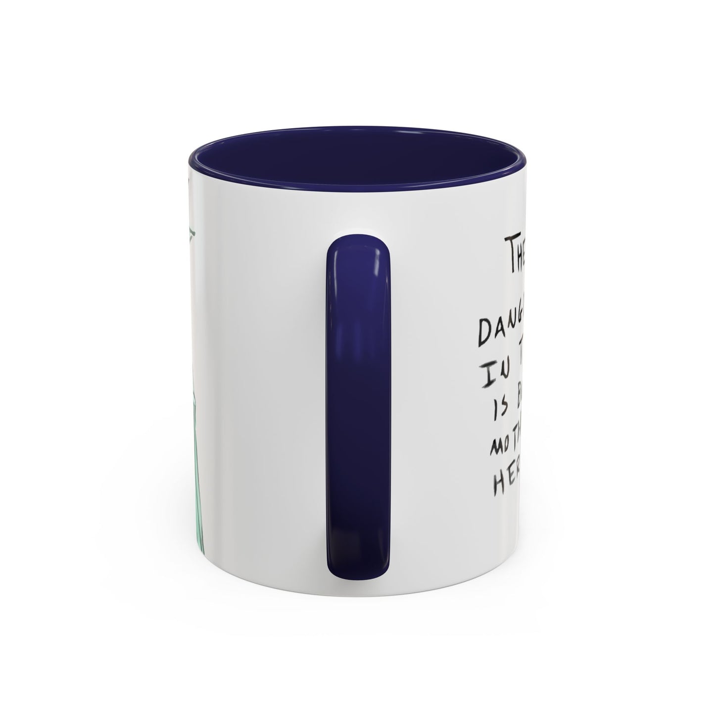 Nevs Momma Liberty Accent Ceramic Coffee Mug (New Colors)