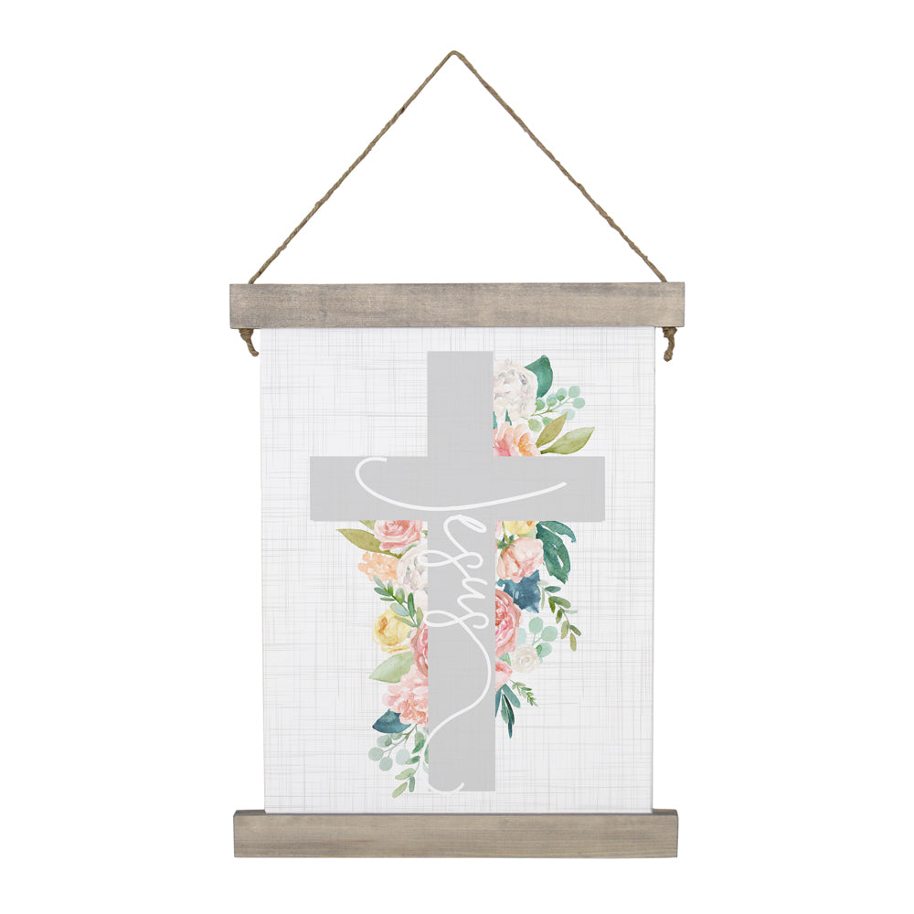 Jesus Floral Cross